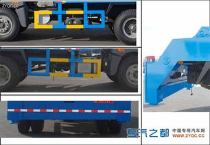 龙帝牌CSL5160ZBSC型摆臂式垃圾车 航天品质，环卫典范